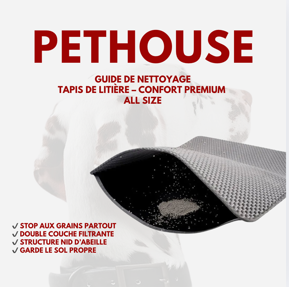 Tapis de litière – Confort Premium