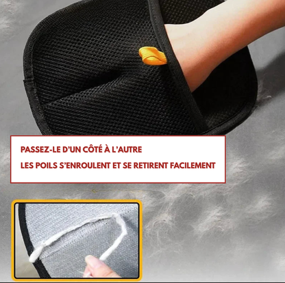 Gant Anti-Poils Réutilisable – Nettoyage Premium