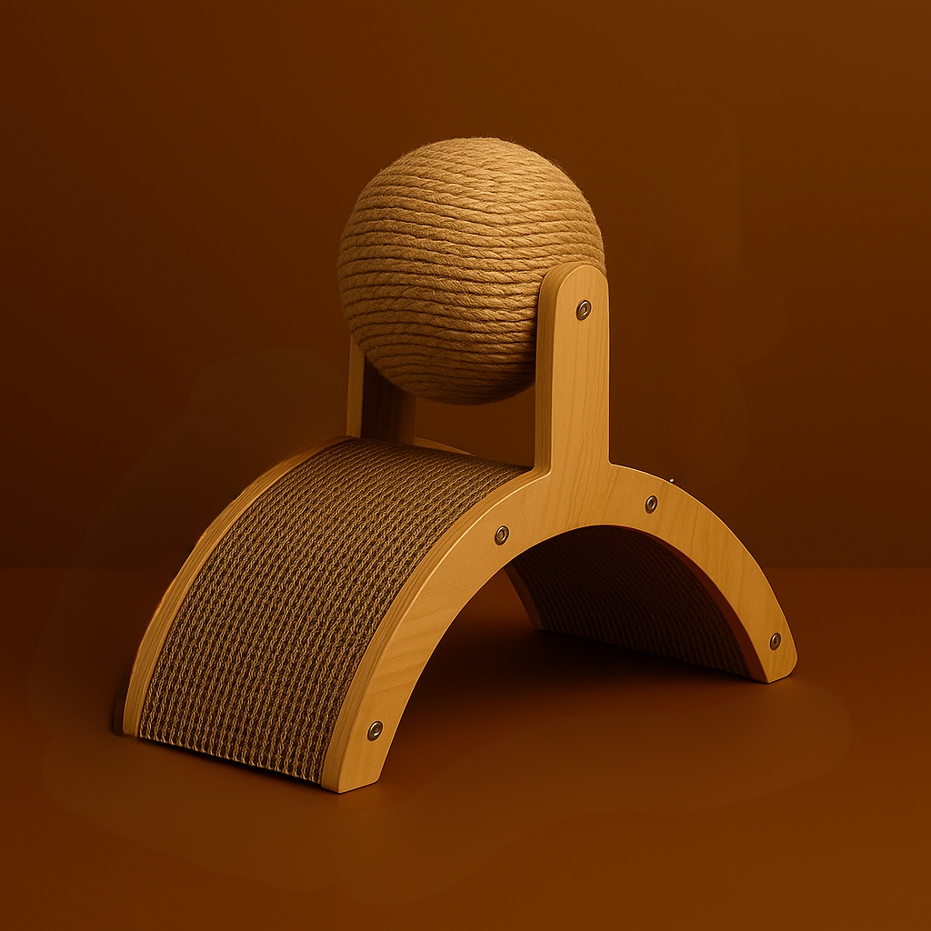 Grattoir en bois - Design Premium